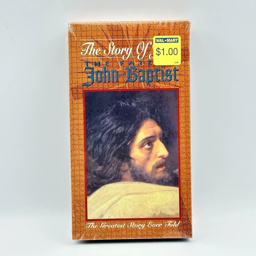 NEW SEALED- The Story Of Jesus: The Fate of John the Baptist VHS VCR‎